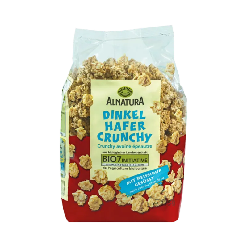 Alnatura Alnatura Bio DinkelHaferCrunchy, 375g – Produktbild 1 von 1