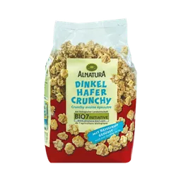 Alnatura Alnatura Bio Dinkel­Hafer­Crunchy, 375g – Produktbild 1 von 1
