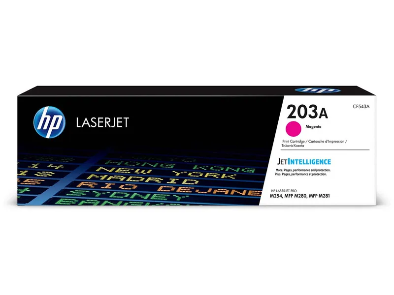 Hewlett Packard hp Toner CF543A, Nr. 203A magenta – Produktbild 1 von 1