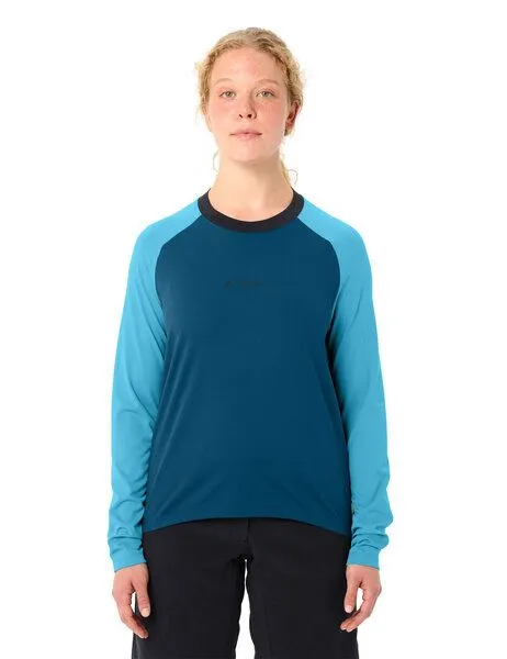 Vaude VAUDE T-Shirt Women's Loamer LS Shirt, Shore blue, – Produktbild 4 von 4