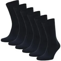 Opi and Max Opi and Max 6 Paar Unisex Socken aus 98% Bio-Baumwolle & 2% Elasthan – Weiche, Atmungsaktive Strümpfe für Damen & Herren – Nachhaltig, Hautfreundlich, GOTS-Zertifiziert – Ideal für Alltag & Freizeit, Navy blau, – Produktbild 1 von 1