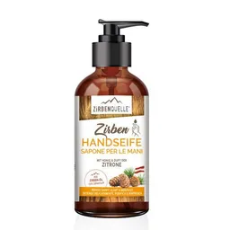 4betterdays 4betterdays Zirben Handseife | 250 ml | Pumpflasche | mit Honig und Duft der Zitrone | Made in Austria – Produktbild 1 von 1