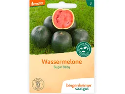 Bingenheimer Saatgut bingenheimer saatgut Bio-Samen Wassermelone "Sugar Baby", 1 Stk. – Produktbild 1 von 1