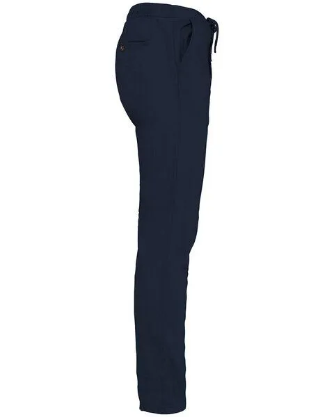 YTWOO YTWOO Leichte und Nachhaltige Herren Chinohose aus Leinen und Bio-Baumwolle, Navyblau, – Produktbild 3 von 3