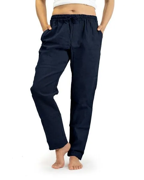 SCHAZAD Leinenhose CHINO von SCHAZAD, Marine, – Produktbild 1 von 3