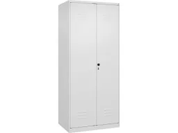 C+P C+P PSA Doppel-Spind Classic PLUS, 2 Abteile, 1850x800x500mm, Verkehrsweiß/Verkehrsweiß – Produktbild 1 von 1