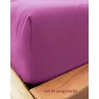 körber mode körber mode Bettlaken reiner europäischer Hanf, Betttuch petrol oder pink Einzelbett 90x200, Pink, – Produktbild 1 von 1