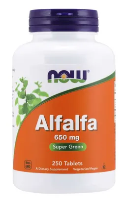 Now Foods Now Foods Alfalfa 650 mg 250 Tabletten – Produktbild 1 von 1