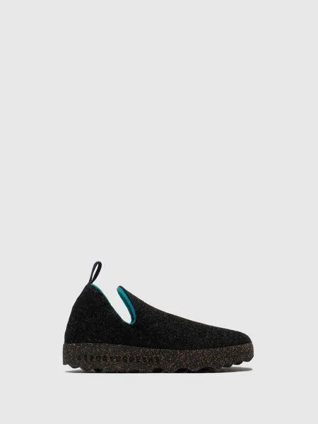 ASPORTUGUESAS ASPORTUGUESAS Filz Slip-On Sneaker City, Anthracite, – Produktbild 1 von 4