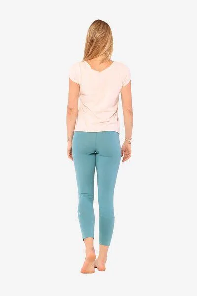 YOIQI YOIQI Shirt mit kurzem Arm aus biologischer Baumwolle, Light rose (rosa), – Produktbild 3 von 3