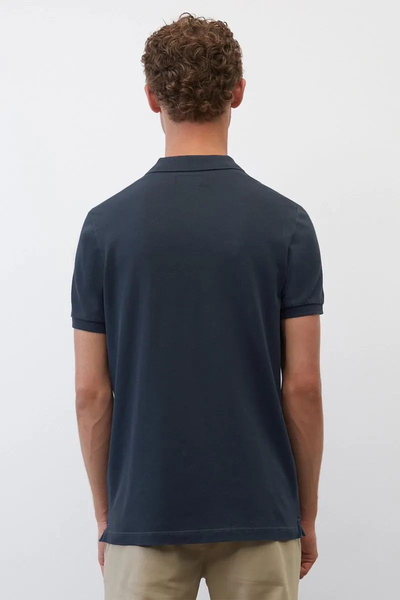 Marc O'Polo Marc O'Polo Poloshirt Dunkelblau, Dunkelblau, – Produktbild 3 von 5