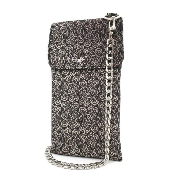 Seegarn Seegarn Handytasche / Umhängetasche (MB26), K1 - kette silber, – Produktbild 1 von 3