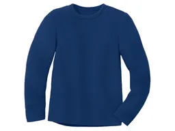 Disana Disana Kinder Pullover Bio-Merinowolle Linksstrick marine Gr. 122/128 – Produktbild 1 von 1