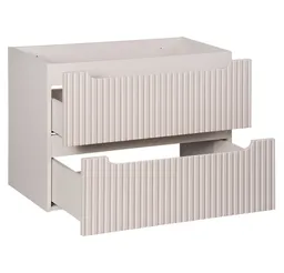Lomadox Unterschrank NEWPORT-56-CASHMERE Waschtischunterschrank, kaschmir mit gerillter Front, ca. 80/57/39cm – Produktbild 1 von 1