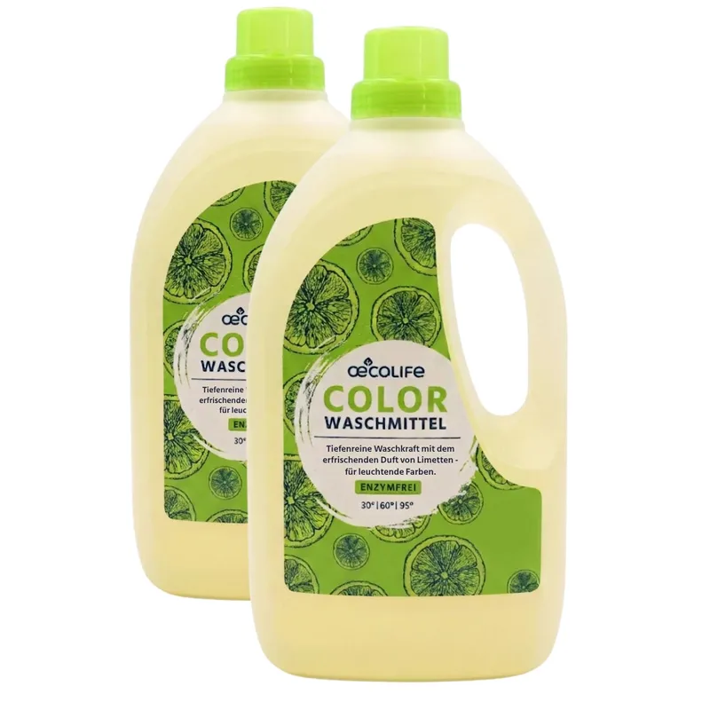 oecolife Color Waschmittel Limette – Produktbild 2 von 3