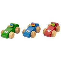 El Puente El Puente Spielautos "Sportwagen" 3er-Set | Fair Trade & Handmade aus Sri Lanka – Produktbild 1 von 1