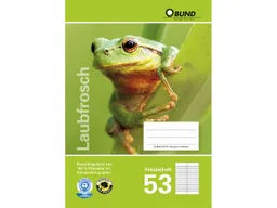 BUND BUND Vokabelheft DIN A5, Lineatur 53, zweispaltig, aus Recyclingpapier – Produktbild 1 von 1