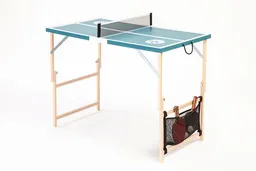 DISH TENNIS DISH TENNIS NIAGARA GRÜN petrolfarbene Mobile Mini Tischtennisplatte - MADE IN AUSTRIA – Produktbild 1 von 1