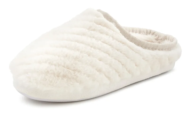 Vivance Dreams by Lascana Hausschuh beige, Beige, – Produktbild 2 von 3