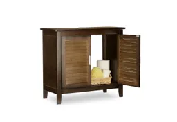 RELAXDAYS RELAXDAYS Waschbeckenunterschrank braun LAMELL (1-St) – Produktbild 1 von 1