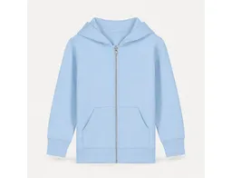 Sitztgut Kapuzensweatjacke Kinder Zip-Hoodie aus Bio-Baumwolle (1-tlg) Doppellagige Kapuze, Metallreißverschluss und Kängurutaschen – Produktbild 1 von 1