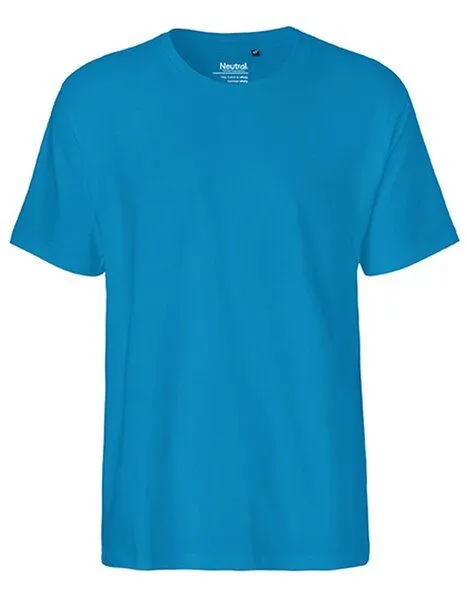 Neutral Neutral® Herren / Unisex T-Shirt von Neutral Bio Baumwolle Stabiler dicker Stoff, Sapphire, – Produktbild 1 von 4