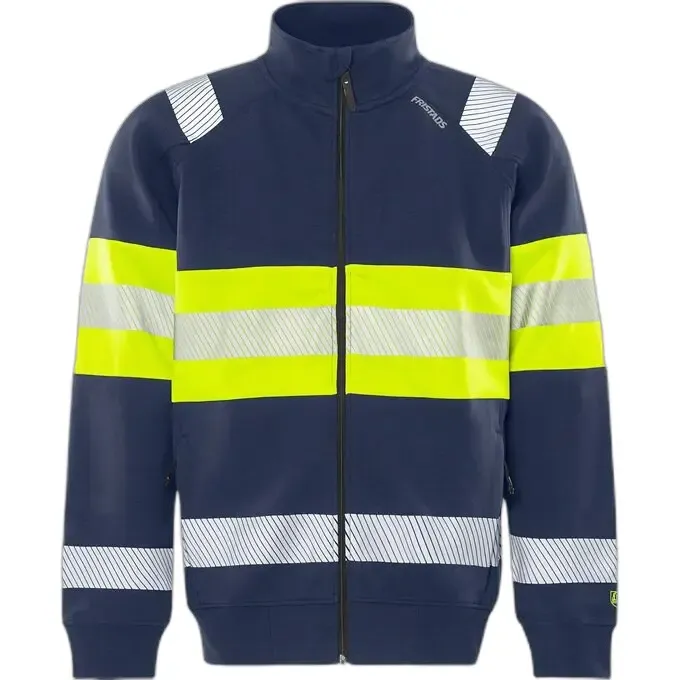 Fristads Sichtbare Zip-Jacke Fristads 7531 GKC, Gelb, – Produktbild 2 von 2