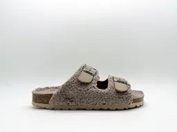 thies thies Damen vegan Sandalen Eco Teddy Mixed Stone Grau – Produktbild 1 von 1