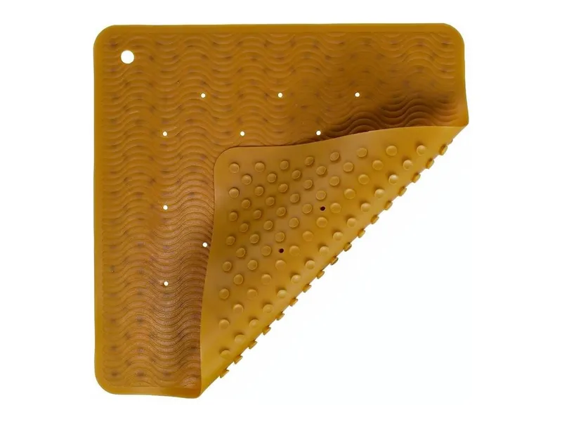 HEVEA HEVEA Duschmatte Wave natural 52,5 x 52,5 cm, Naturkautschuk – Produktbild 2 von 3