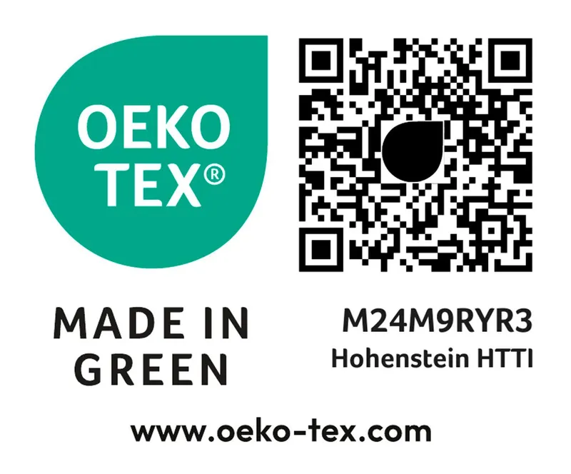 Egeria Geschirrtuch Küchentuch Digitalprint, (Packung, 2-tlg., 2 x 50 x70 cm), 2x 50x70 cm, MADE IN GREEN by OEKO-TEX®-zertifiziert, Grau, – Produktbild 1 von 2