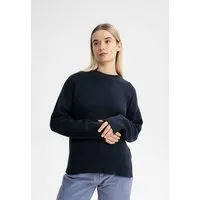MELA Jacquard Strickpullover FAIZA | von MELA | Fairtrade & GOTS zertifiziert, Navy, – Produktbild 1 von 1