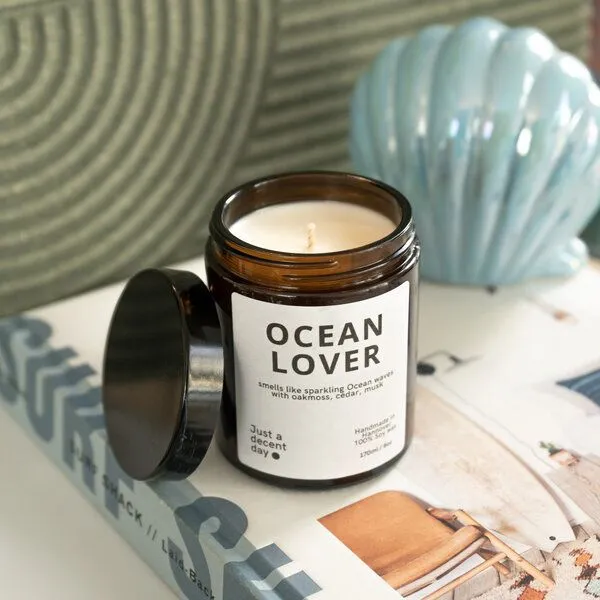 Just a decent day Just a decent day Ocean Lover - Duftkerze - Handmade - Sojawachs – Produktbild 2 von 4