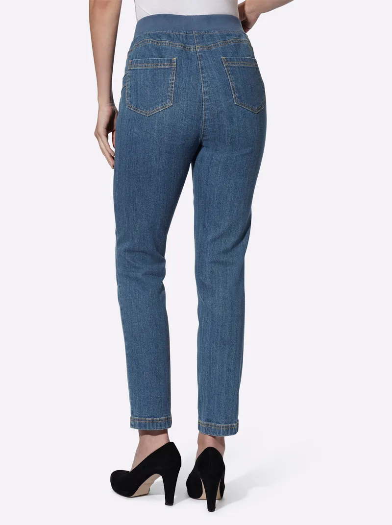Witt Push-up-Jeans blue-stone-washed, Blue-stone-washed, – Produktbild 2 von 3