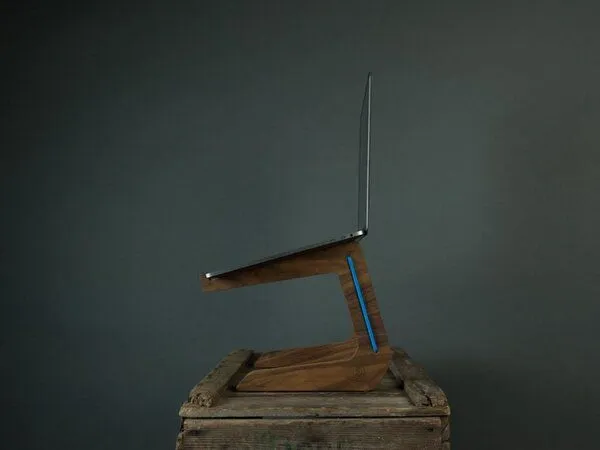 KLEINHOLZ KLEINHOLZ Laptopständer KLAX, Gelb, – Produktbild 4 von 4