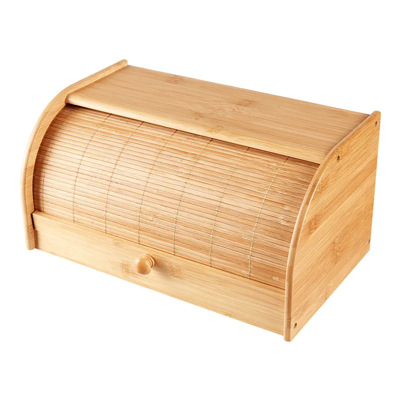 genialo genialo Bambus-Brotkasten, Braun, – Produktbild 3 von 3