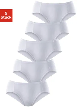 petite fleur by Lascana Jazz-Pants Slips weiß – Produktbild 1 von 1