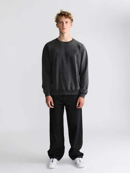 Yahmo Yahmo Egon Sweatshirt, Schwarz, – Produktbild 2 von 4