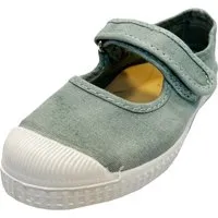 Natural World Natural World Kinder Schuhe Ballerinas mit Kappe und Klettverschluss aqua Gr.29 – Produktbild 1 von 1