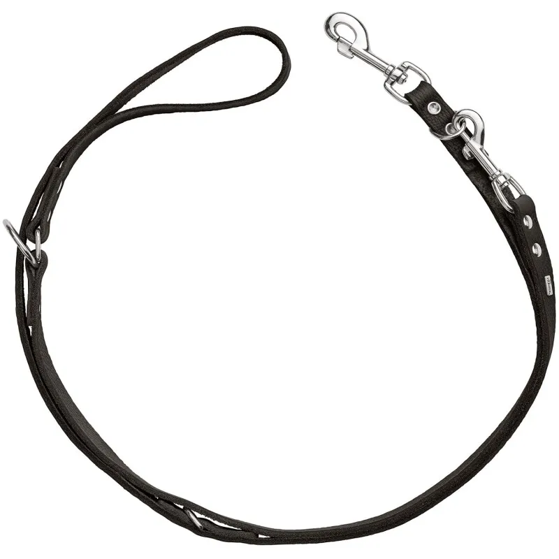 Hunter Hunter Verstellbare Führleine Grenaa schwarz 2 m, 13 cm, Schwarz, – Produktbild 1 von 2