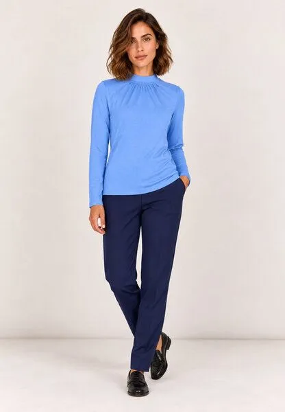 LANA Organic LANA Organic Bio Langarmshirt, Modell Holly, Persian jewel, – Produktbild 3 von 4
