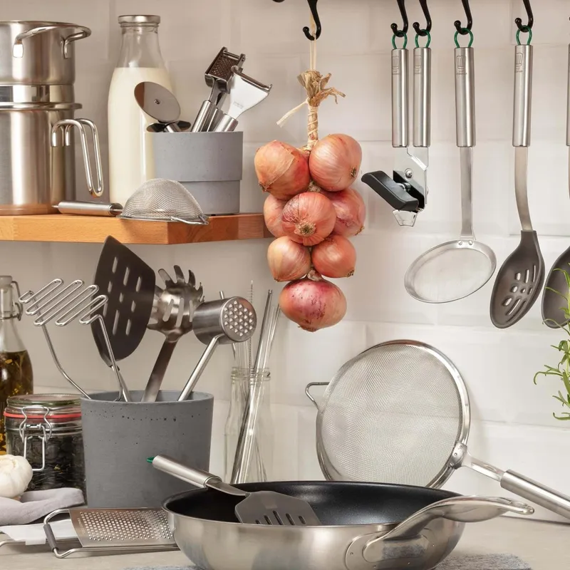 Chefkoch trifft Fackelmann Chefkoch trifft Fackelmann Pizza-Set "München", 4-teilig – Produktbild 3 von 3
