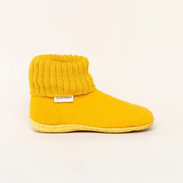Gottstein Gottstein Kinder Hüttenschuh Alpine Boot RU für Jungen & Mädchen, Gelb, – Produktbild 3 von 4