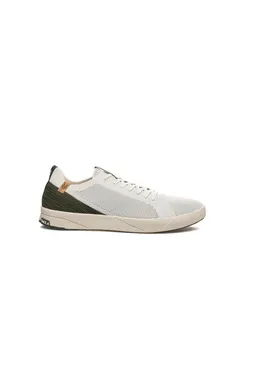 SAOLA SAOLA Herren vegan Sneaker Herren Cannon Knit 2.0 Weiß/Olive – Produktbild 1 von 1