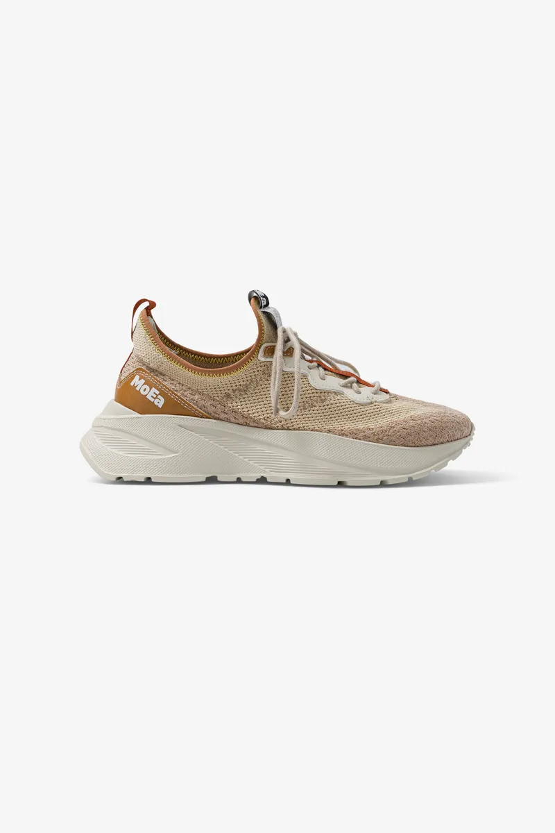 MoEa MoEa Herren vegan Sneaker Gen6 Mais Braun, Beige, – Produktbild 1 von 2