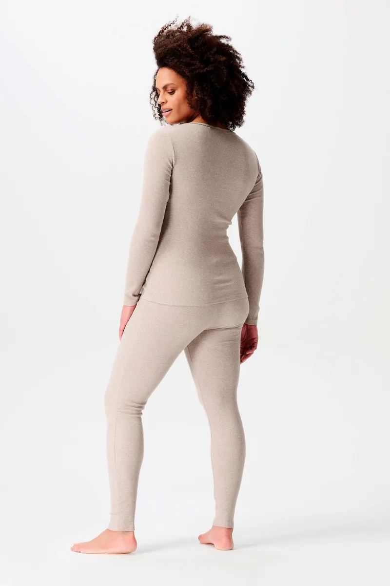 Noppies Maternity Still-Schlaftop Amala, Beige, – Produktbild 3 von 3