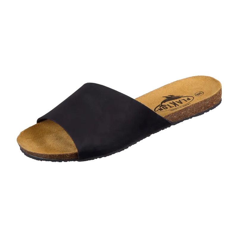 Plakton Plakton Klassische Pantoletten für Damen, Schwarz, – Produktbild 1 von 5