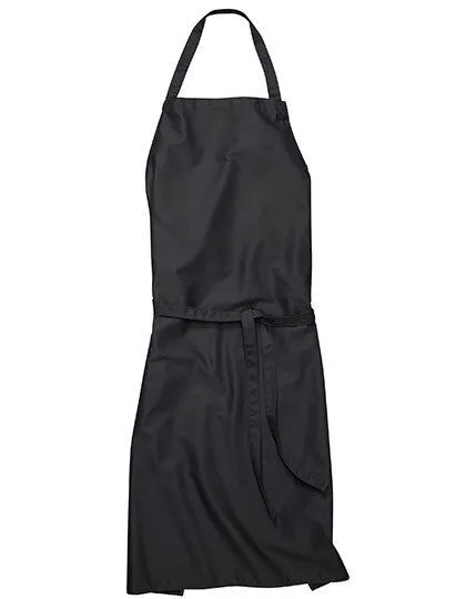 CG Workwear CG Workwear Servierschürze Schürze Grillschürze Küchenschürze Bistroschürze Apron Roma 80 GreeNature, Raven, – Produktbild 2 von 2