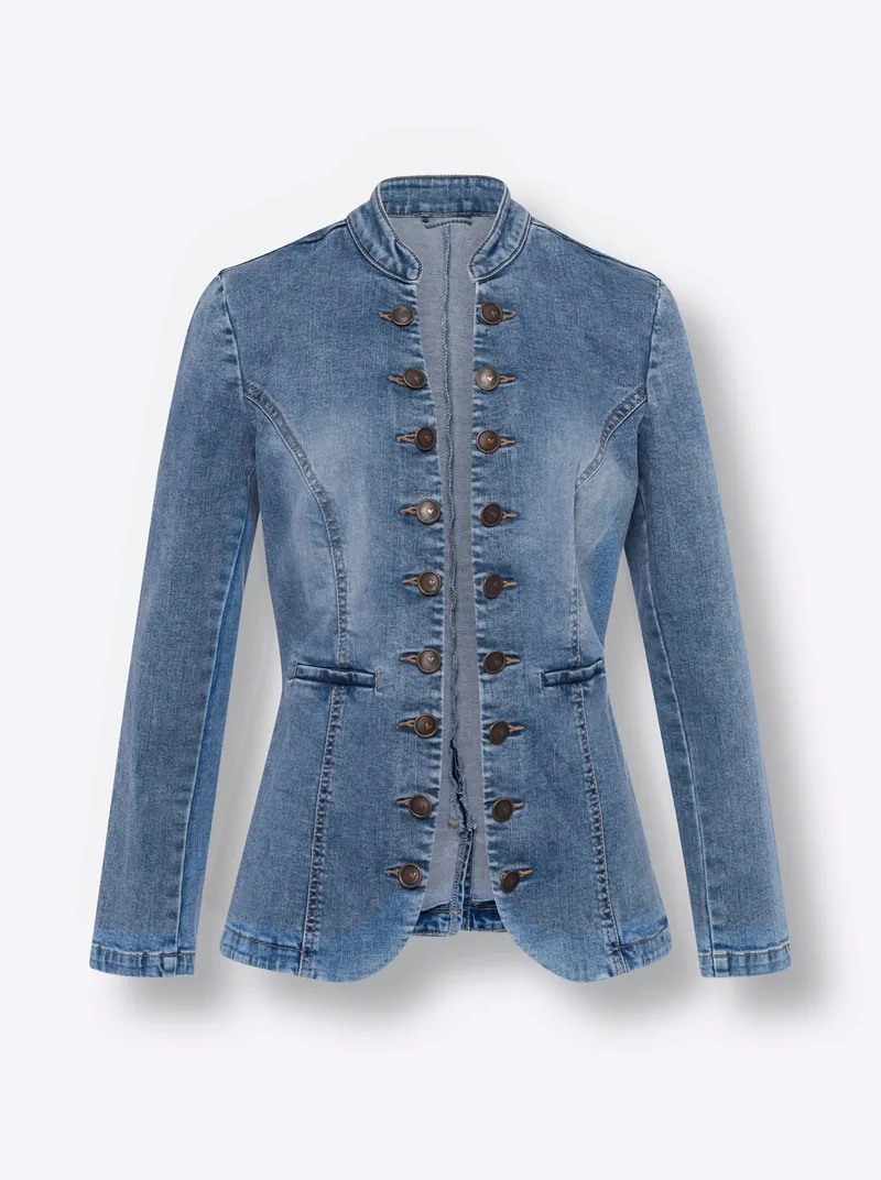 heine Jeansblazer, Blue-bleached, – Produktbild 1 von 2