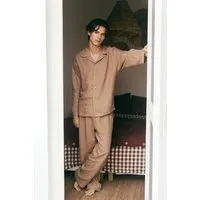 AmourLinen AmourLinen Klassisches leinen pyjama set HARRY – Produktbild 1 von 1
