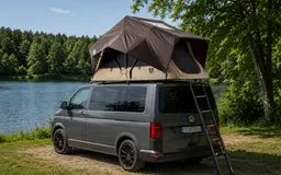 Vickywood Vickywood Little Bamboo 125 Generation 2 Klappdachzelt für Kleinwagen – Produktbild 1 von 1